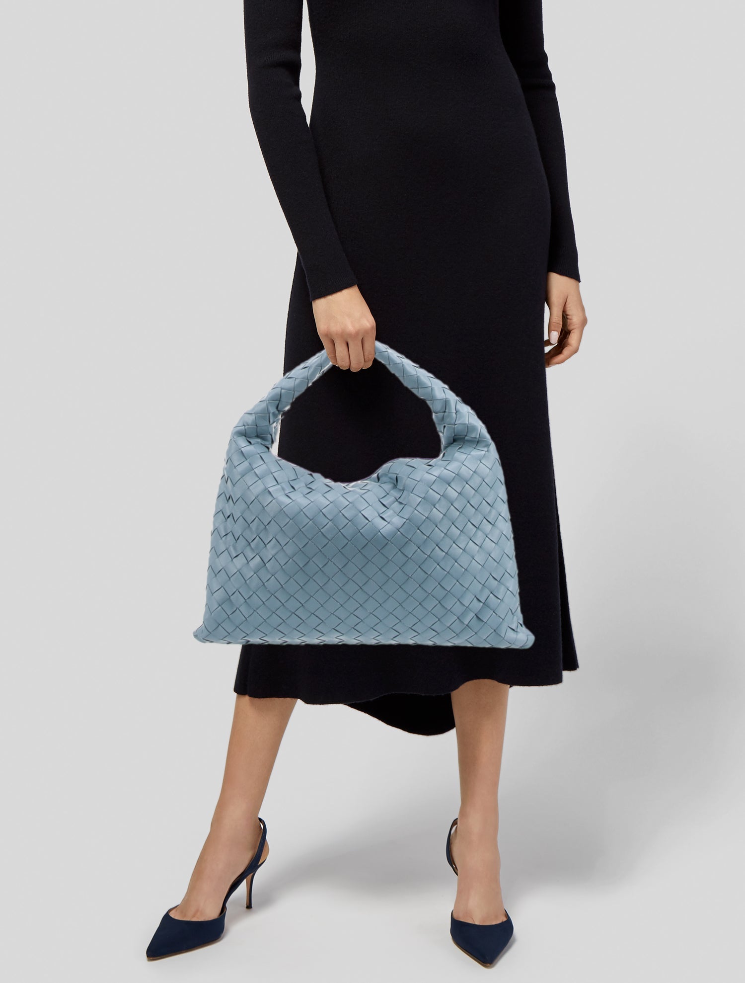 Bottega Veneta Intrecciato Top Handle Bag